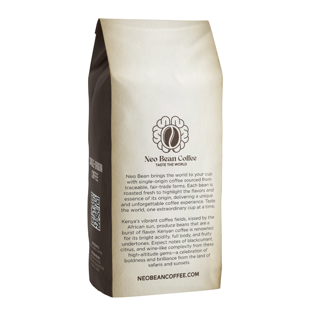 Kenya Freshly Roasted Single-Origin Specialty Coffee